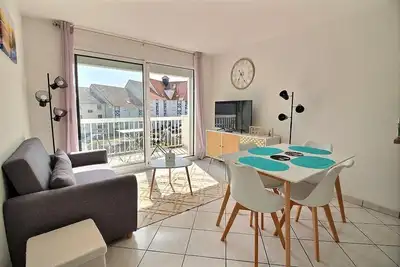 Image de Maryland M2 : T2 Cabine avec balcon, 4 personnes au cœur de la ville et à deux pas du sable chaud