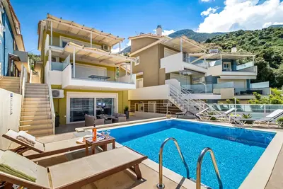 Image de Appartement 'Oceanida' avec vue sur la mer, Wi-Fi et climatisation