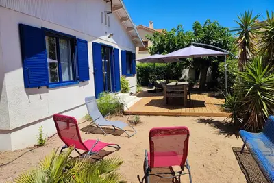 Maison de charme à 1 minute de la plage