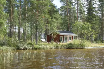 Image de Holidays at the lake in the wilderness of northern Sweden