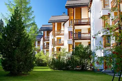 Image de Apartment with mountain view and spa access