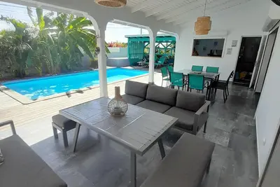Image de Nouveau Villa Coco Banana piscine privée à 400m de la mer