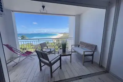 Studio avec vue époustouflante sur la mer