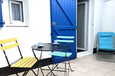 Image de Maison rénovée avec piscine, à 1, 5 km du centre et proche mer, pour 3 personnes à Bretignolles-sur-Mer