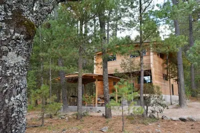 Image de Acogedora Cabaña del bosque Parque La Pirámide