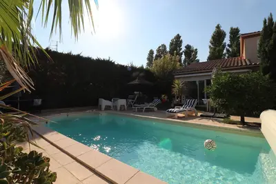 Image de Magnifique villa avec piscine climatisée à 10 mn des plages et 30 mn de l’Espagn