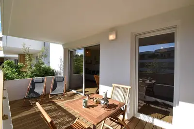 Image de Capbreton \"CŒUR Boise\", Magnifique appartement avec spacieuse terrasse pour 4 personnes.