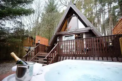 Image de Wolf Lodge - a lodge that sleeps 4 guests in 2 bedrooms