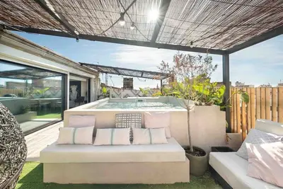 New! 2-Story Design Loft w/ Pool | Tru by Palmera