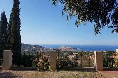 Paradis familial avec vue à 5 minutes de l'Ile Rousse