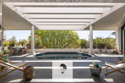 Image de Unique: appartement en plein centre ville de Montpellier avec Piscine