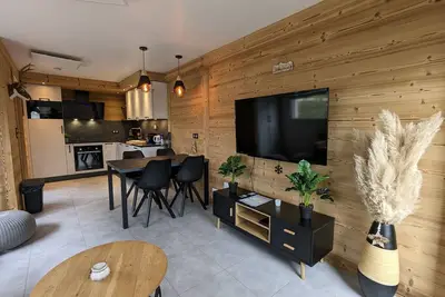 Image de \"Charmant appartement à Gérardmer avec terrasse, proche lac et pistes, 4 pers, tout inclus\"