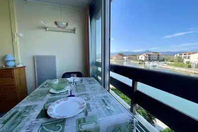 Image de Studio avec Piscine, Clim, Parking et Proche Plage à St Cyprien