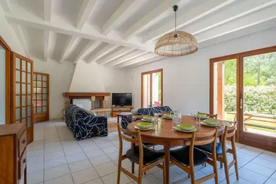 Image de Maison au bord du lac de Biscarrosse - 6 pers - Jardin et parking - Proche pistes cyclables