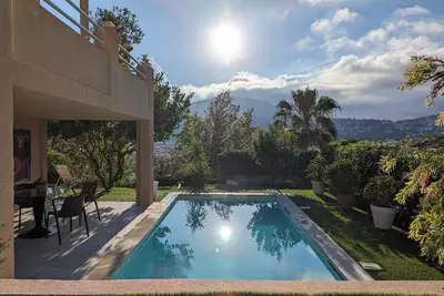 Image de Dans villa, charme, piscine, jardin, calme, gay friendly, Centre Nice