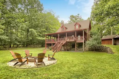 Image de Country Cottage: Aunt Susie's Raystown Lake Vacation Rentals; Tatman Boat Launch