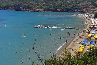Quiet, sunny villa with nice sea view Bbq and parking space