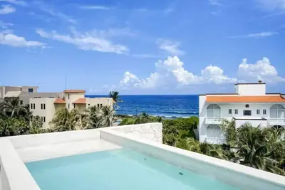 A Sanctuary By The Sea - Quiet Comfortable Beautiful Akumal Ocean View Getaway