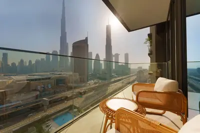 Image de Luxury Apt w\/ Burj Khalifa Vw & Direct Mall Access