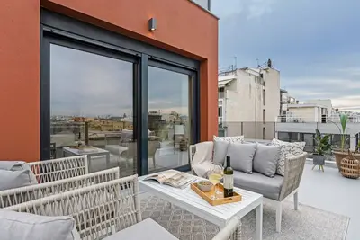 Image de Sanders Port - Studio Chicly avec terrasse sur le toit