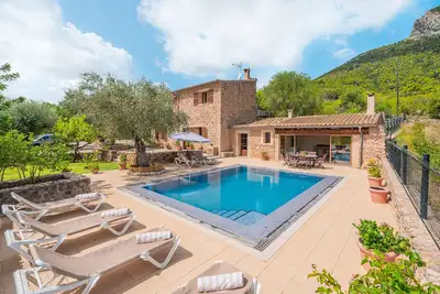 Image de Maison de vacances 'Sa Sort' avec vue sur la montagne, Wi-Fi et climatisation