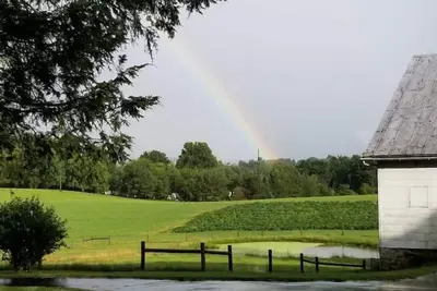 Image de Cozy farmhouse with views and amenities! Pet-friendly, baby goats and chickens!