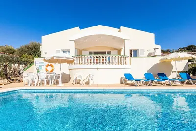 Image de Son Bou, villa 8 pax, with Ac, sea views, private pool and Wifi