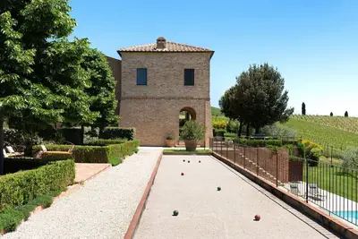 Image de Maison de vacances privée avec climatisation, piscine privée, Wifi, Tv, patio, près de Montalcino