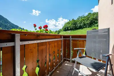 Image de Studio \"Talblick 2\" avec vue sur les montagnes, jardin et Wi-Fi