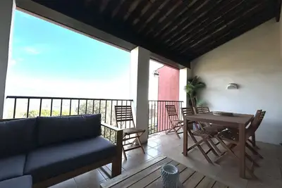 Image de Grimaud : Appartement 3 Pces avec piscine et vue mer