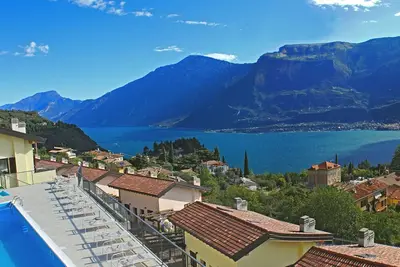 Image de La Quiete Barbara apartment Terrace Lake view