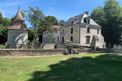Image de manoir renaissance, 6-7 personnes, en touraine, au sud de l’Indre et Loire.