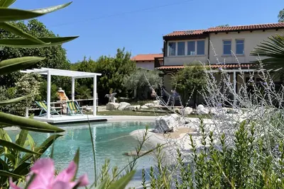 Image de Tilly Villa in Ecodesign with pool and seawater whirlpool