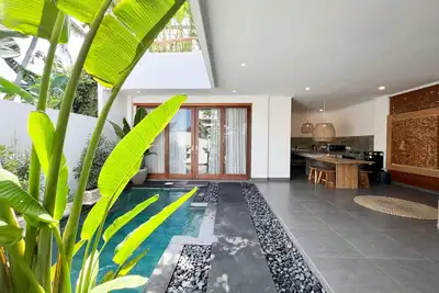 Image de Jolie villa de 2 chambres avec piscine privée