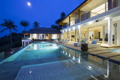 Image de Holidays home panoramic Seaview on Samui Island for group of family and friends.