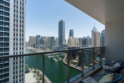Image de Stunning 1b Apartment with balcony in Dubai Marina