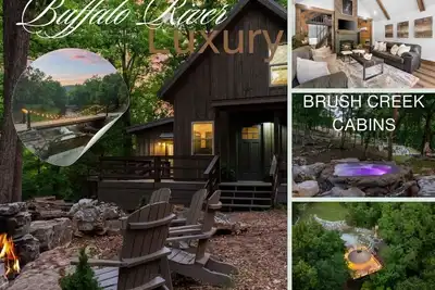 Image de Wedding Creek Swim Hot Tub Group Buffalo River