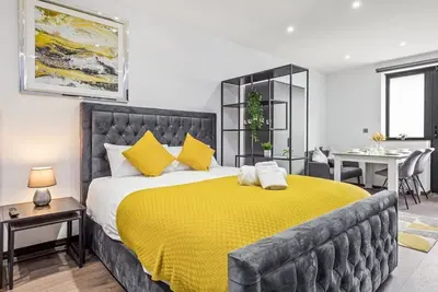 Image de Luxury Studio in London Sleeps 4