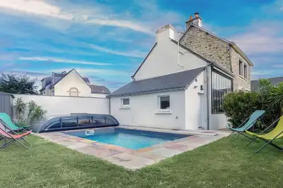 Image de Superbe Maison-Piscine couverte-Port de Vannes