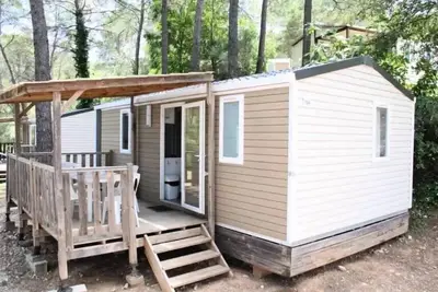 Image de Mobilheim Comfort 29m2 2 Schlafzimmer - mit Klimaanlage 6 Personen