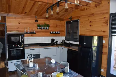 Image de Appartement calme à la campagne, entre océan et lac. 8 personnes maximum