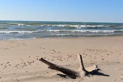 New Listing! Lake Mi access!