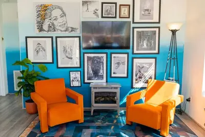 Image de Charming & Artsy Half-House, Walk to Best of Sedona! Views, Yard & Firepit