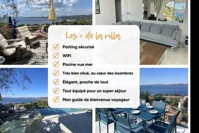 Image de Villa 10 pers | Vue Mer | parking | clim | piscine