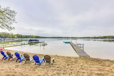 Image de Lakefront Burlington Vacation Rental: Dock + Beach