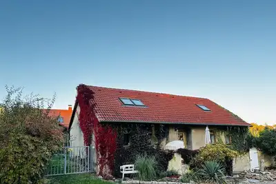 Uriges Haus in der Nähe vom Saale-rad-wanderweg