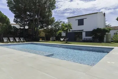 Image de Casa exclusiva, jardín y piscina privada