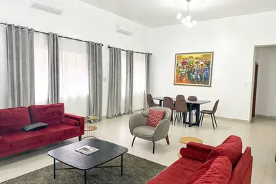 Image de Appart 2chambres/2 salles de bains à 2mn du Rotana (Gombe )