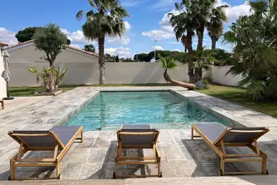 Villa \" Magalie \" située à 2 min du Cap d'Agde et 3min de la plage!