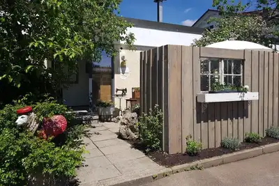 Image de Maison de vacances 'Ferienhaus Schillerstraße' avec terrasse privée, jardin partagé et Wi-Fi
